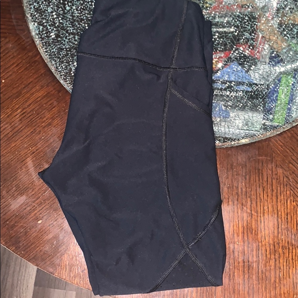 Black high waisted leggings